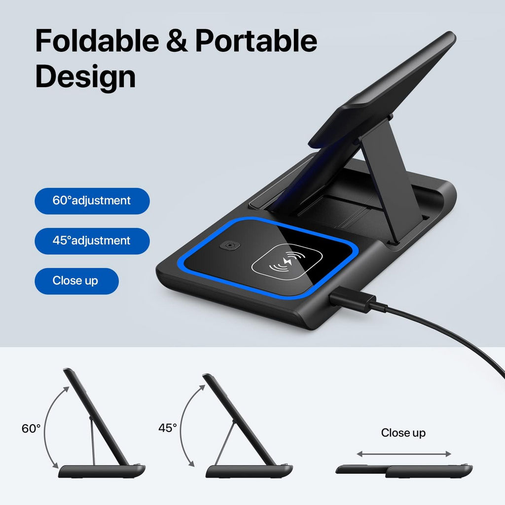 3 in 1 Wireless Charging Station