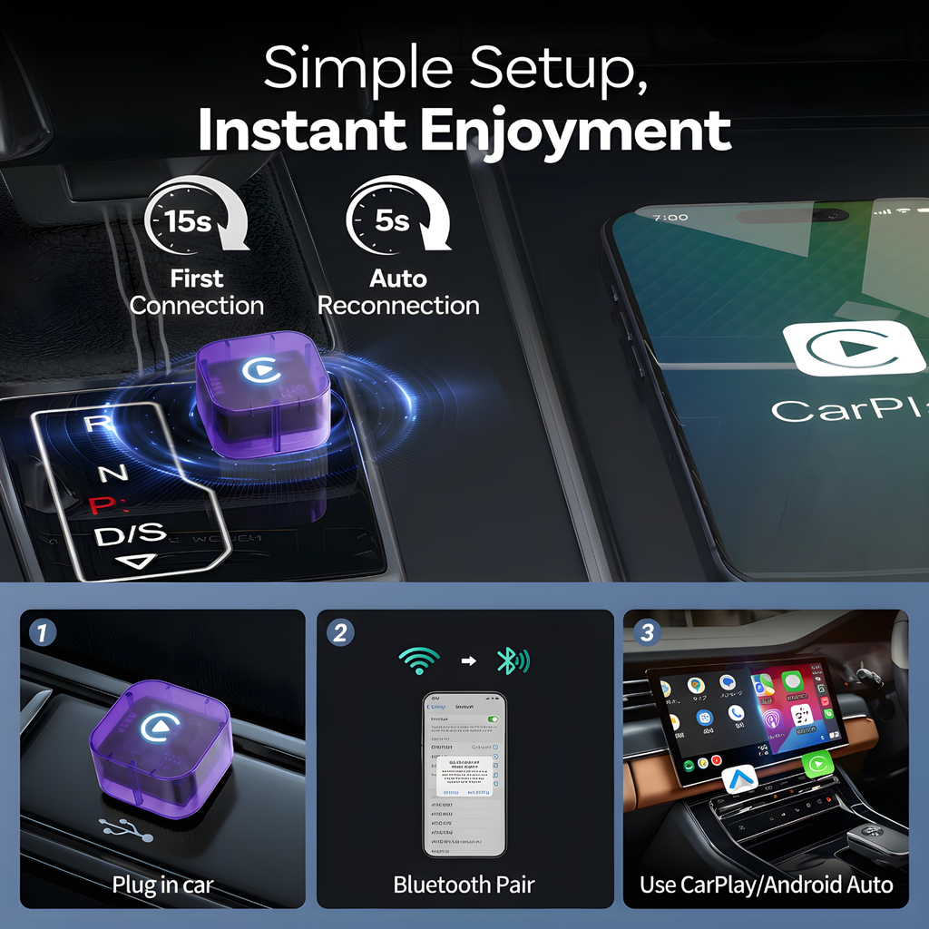 Wireless CarPlay Adapter