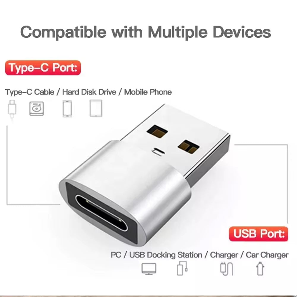 USB-A to USB-C Adapter