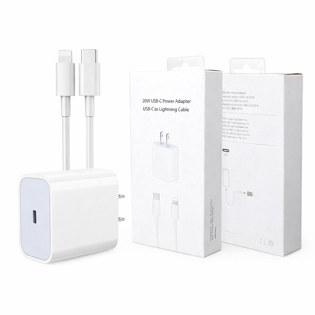 20W USB-C Power Adapter USB-C to USB-C